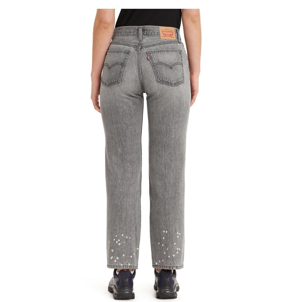 Levis Low Pro Grey Denim Jeans Womens 28  - never worn
